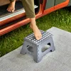ZELLER Klapphocker 13031 aus Kunststoff, anthrazit / Tritt Produktbild-Vorschau 10