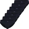 TOM TAILOR Herren Slip blau uni 7er Pack Größe: 5 Produktbild-Vorschau 1