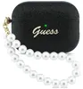Guess Glitter Pearl Strap Custodia per AirPods Pro 3, nero Anteprima dell’immagine prodotto 1