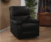 Fauteuil relax "Lincoln" - 90 x 89 x 103 cm - Noir Voir les images du produit 2