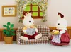Sylvanian Families Schokoladenhasen Vater mit Sofa Produktbild-Vorschau 2