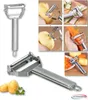 Gemüseschäler Edelstahl Schäler 3-in-1 – Multifunktion Produktbild-Vorschau 1
