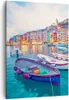 Bild auf Leinwand - Leinwandbild - Einteilig - Porto Boote Produktbild-Vorschau 1