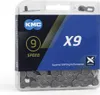 9-rýchlostná reťaz KMC X9 šedá 114 článkov Náhľad obrázku produktu 14