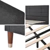 MODFU čalouněné postele 140 x 200 cm manželská postel Náhled obrázku produktu 4