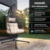 Swoods Hängesessel mit Gestell - Hängesessel Outdoor - Produktbild-Vorschau 5