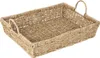 Tablett, Griffe, Seegras 47.5 x 36 x 10.5cm Produktbild-Vorschau 2