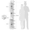 Mondeer Badezimmer Hochschrank Schmaler Standschrank mit Produktbild-Vorschau 7