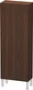 Halbhochschrank L-CUBE 500x243x1320mm Ans re nussbaum Produktbild-Vorschau 1
