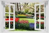 Wallario selbstklebendes Poster mit Fenster-Illusion - Produktbild-Vorschau 1