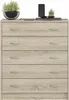 BDW, Schuhschrank Modern, 74×35×85 cm, 5 Klappen für Flur, Produktbild-Vorschau 5