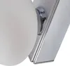 Lucande LED-Bad-Wandlampe Myrra, chrom, Glas, 60 cm, IP44 Produktbild-Vorschau 6