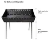 GOROCH Mangal Grill Stahl 3 mm für 12 Spieße ohne Zubehör - Produktbild-Vorschau 6