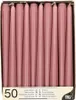 100 Papstar Leuchterkerzen Ø 2,2 cm, 25 cm altrosa 88727 Produktbild-Vorschau 1
