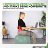 Tunturi Anti Burst Fitnessball mit Pumpe - Yoga-Ball 65 cm Produktbild-Vorschau 6