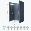 doporro Duschtür Nischentür dusche 130x195cm Duschwand Produktbild-Vorschau 7