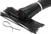 A bundle of black twist ties is shown on a white background, with one tie looped and tied. Produktbild-Vorschau