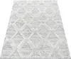 Teppich Läufer Wohnzimmer Grau 60x110 Boho-Design aus Produktbild-Vorschau 1