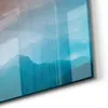 DEQORI Glasbild Echtglas 60x30 cm 'Verschleierte Produktbild-Vorschau 5
