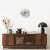 Wanduhr - Rund - Glasuhr - Modern Abstraktion Flecken - Produktbild-Vorschau 7