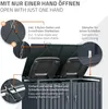 ML-Design 3-košový box na 3 koše, 240L 200x80x116,3 cm Náhled obrázku produktu 4