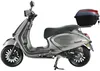 Motorroller Napoli 50 ccm 45 km/h EURO 5 silber-schwarz Produktbild-Vorschau 5
