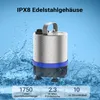 Pompa fontannowa Wiltec ze stali nierdzewnej 50 W 1750 l/h, Podgląd zdjęcia produktu 9