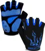 Premium Halbfinger Fahrradhandschuhe, rutschfeste, Fitness Produktbild-Vorschau 1