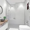 Breuer Duschrückwand 1500x2550 Hochglanz Stein anthrazit  Produktbild-Vorschau 4
