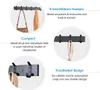 ACAZA Garderobe - 16 Haken - 88 cm - Schwarz - Hängend - Produktbild-Vorschau 11