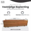 IvoQ Houten Plantenbak – 120x40x32 cm – Massief Hout – Productafbeelding-voorbeeld 2