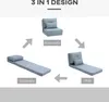 Bodensessel Klappmatratze Schlafmatte, 2-in-1-Design, Produktbild-Vorschau 5