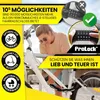 Dunlop Fahrradschloss Zahlenschloss Fahrrad Schloss - Hohe Produktbild-Vorschau 6