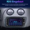 7" autorádio pre Seat Ibiza GPS navigačné zariadenie USB Náhľad obrázku produktu 9