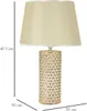 Stolná lampa Mauro Ferretti Glam Gold E27 Ø 30x47,5 cm Náhľad obrázku produktu 6