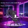 NAIZY Gaming Schreibtisch 120 x 120cm L-f?rmiger Gaming Produktbild-Vorschau 8
