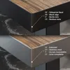 BRASIL | Gastro Tischplatte | B:T 110 x 60 cm | Sheesham | Produktbild-Vorschau 6