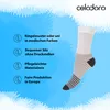 Celodoro 8 Paar bunte Damen Ringelsocken – Ringel Socken Produktbild-Vorschau 2