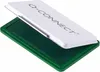 A green ink pad with a white lid, showing the brand name. Podgląd zdjęcia produktu