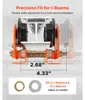 SucceBuy Manuelle Laufkatze mit 499 kg Tragkraft, Produktbild-Vorschau 2