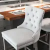 Set di 2 sgabelli da bar con rivestimento in velluto, Anteprima dell’immagine prodotto 8