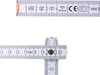 Zollstock Maßstab dauerhafte Laser Gravur Spruch Papa des Produktbild-Vorschau 2