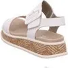 Rieker 'R-EVOLUTION' Damen Echtleder Sandalen weiss , Produktbild-Vorschau 42