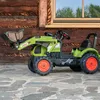 Traktor Claas s přívěsem 132 x 42 x 53 cm Náhled obrázku produktu 3