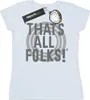 Looney Tunes - "That's All Folks" T-Shirt für Damen BI26578 Produktbild-Vorschau 1