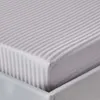 HOMESCAPES lenzuolo matrimoniale grigio, densità di filo Anteprima dell’immagine prodotto 1