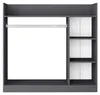 Armoire VCM Palosa H. 115 x L. 118 x P. 35 cm avec tringle Voir les images du produit 3