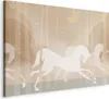 Vlies Leinwandbild - Moon Horses - Horses Galloping Among Produktbild-Vorschau 1