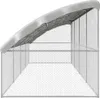 vidaXL Klec pro slepice, 4 ks, stříbrná, 800 x 200 x 200 Náhled obrázku produktu 4