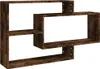 vidaXL Nástěnná police Smoked Oak 104x20x58,5 cm výrobek ze Náhled obrázku produktu 1